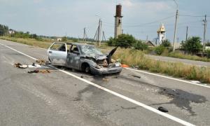 Біля Горлівки сили АТО розстріляли легковик із терористами