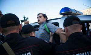 У Москві поліція затримала єдиного учасника антивоєнної акції