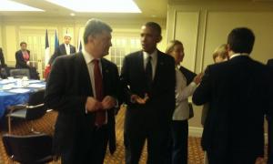 Порошенко віч-на-віч обговорив з Обамою агресію проти України