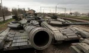 Росія розмістила біля Херсонщини танки, БТРи, «Гради» та десантні кораблі