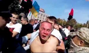 В Одесі розлючена юрба побила Шуфрича (відео)