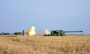 Міноборони показало навчання артилеристів