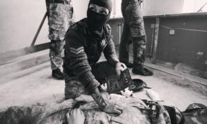 Бійці «Азову» вчилися зачищувати будівлі і евакуйовувати поранених