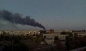 Під час пожежі на Луганській ТЕС постраждав один співробітник