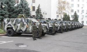 Нацгвардії передали 10 бронеавтомобілів «Спартан»