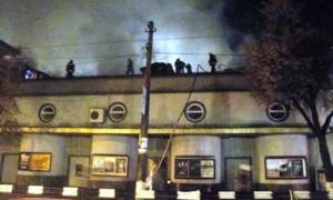 Кінотеатр «Жовтень» могли підпалити через фестиваль ЛГБТ-кіно