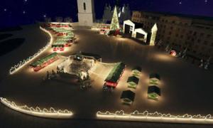 У Києві встановлять 20-метрову новорічну ялинку, яку прикрасять голубами миру