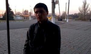 Російський солдат поїхав на Донбас, щоб його не «загубили» (відео)