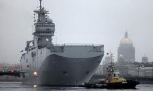 Франція поки не віддаватиме Росії першого «Містралю»