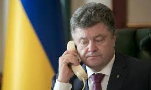 Порошенко мав телефонну розмову із Путіним, Меркель та Олландом
