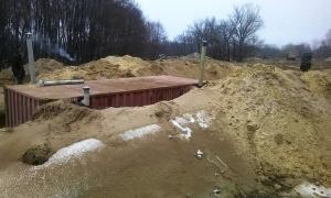 Бійцям у зону АТО привезли перші «криївки»