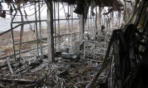 Донецький аеропорт після численних обстрілів має апокаліптичний вигляд