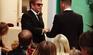 Елтон Джон побрався зі своїм коханим