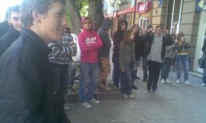 У Луцьку студенти провели акцію протесту