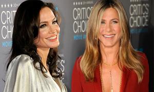 Джолі та Еністон вперше зустрілися після зради Бреда Пітта