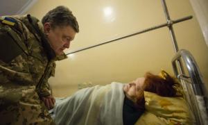 Порошенко, розповідаючи про обстріл Краматорська, розплакався