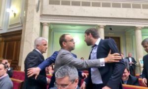 Парасюк у Раді ледве не побився з Литвином (відео)