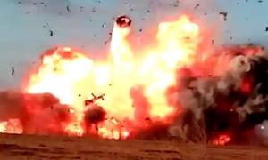 Українські партизани підірвали ще один російський танк