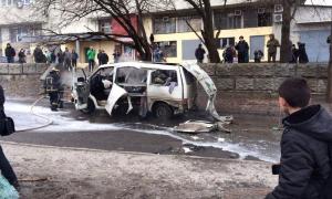 МВС: Машина, яка вибухнула у Харкові, була замінована