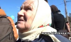 Кримська пенсіонерка: «Не хочу і ненавиджу цих окупантів!» (відео)