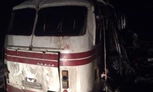 Терористи з мінометів обстріляли автобус, що їхав до Горлівки: четверо загиблих