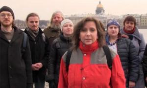 Жителі Петербурга вибачилися перед українцями за війну (відео)