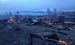 Пожежа на російському Забайкаллі набирає небачених масштабів