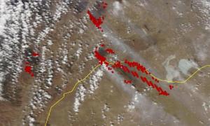 Пожежа із Забайкалля перекинулася на Монголію: вогонь іде до китайського кордону