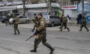 Центр Донецька перекритий терористами