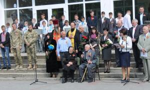 У Колках вшанували патріота, загиблого під Дебальцевим