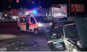 У Києві в аварії з міліцейською машиною травмовано сім людей