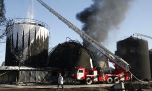 Пожежа на нафтобазі під Васильковом коштувала держави 1,2 млрд гривень 