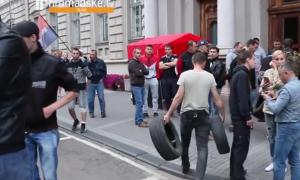 Українські міста охопили протести «Правого сектору» 