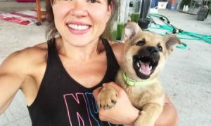 Руслана показала своїх підібраних улюбленців