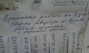 На Донбасі пропонують тимчасову роботу — прибирання квартири від вибуху