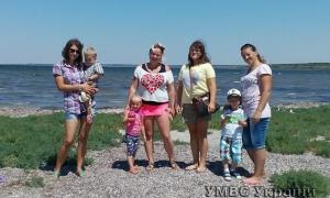 Сім’ї загиблих у зоні АТО волинських правоохоронців
оздоровилися на Чорному морі