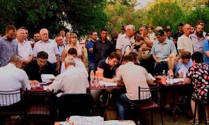 Міхеіл Саакашвілі влаштував у Одесі прийом громадян просто неба 