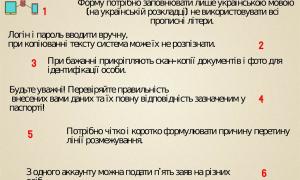 Як заповнювати документи в електронній формі для перетину кордону