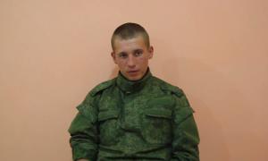 СБУ допитала затриманого на Луганщині російського військового (відео)