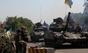 Українські танки на Луганщині рушили від лінії розмежування 
