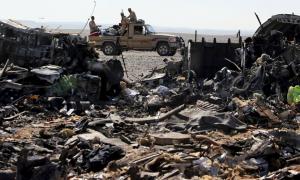 Пошукові роботи на місці падіння російського літака завершилися