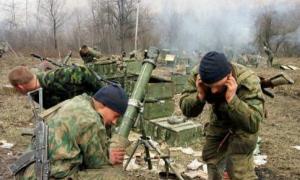 Терористи відкривають вогонь з «відведених» 120-мм мінометів 