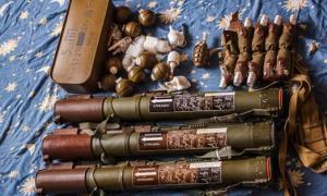 Поблизу Щастя СБУ виявила схованку з протитанковими гранатометами та набоями
