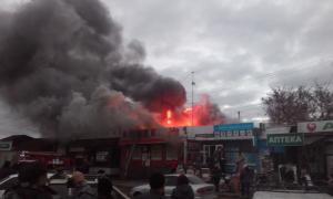 Рятувальники ліквідували пожежу в аптеці в Харківській області