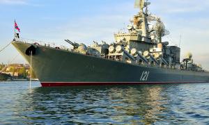 Росія відправила до турецького кордону ракетний крейсер «Москва» 