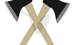 Росіянин у гіпермаркеті озброївся двома сокирами та напав на охоронця