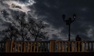 Відключений від світла Сімферополь вночі здається глухим селом