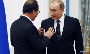 Олланд і Путін поговорили про зняття санкцій з Росії