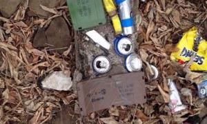 На Донеччині виявлено сховище з протитанковими та протипіхотними мінами