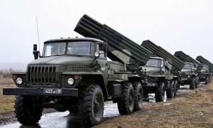 Бойовики стягнули «Гради» на лінію Горлівка-Дебальцеве